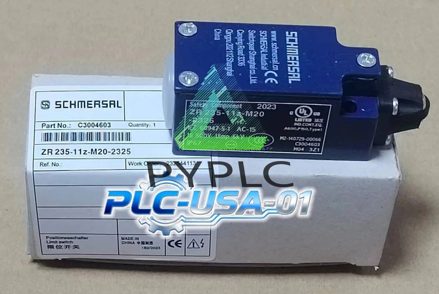 ZR 235-11z-m20-2325 1PCS Schmersal ZR235-11z-m20-2325 Limit Switch Fast ship