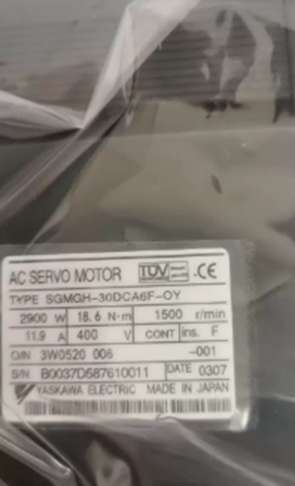 YASKAWA SGMGH-30DCA6F-OY - YASKAWA