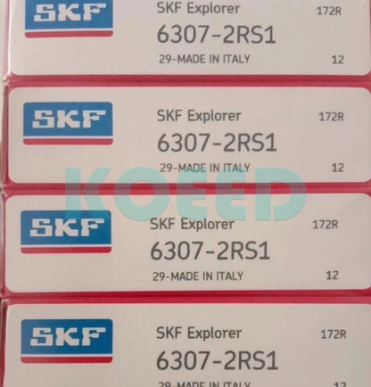 SKF 6307-2RS1 single row deep groove ball bearing 1PCS #DC