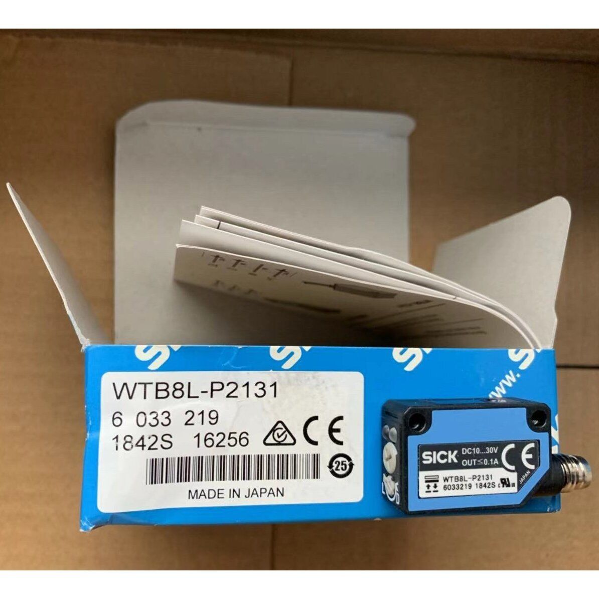 new 1 piece  sick Photoelectric Switch WTB8L-P2131 in box ship