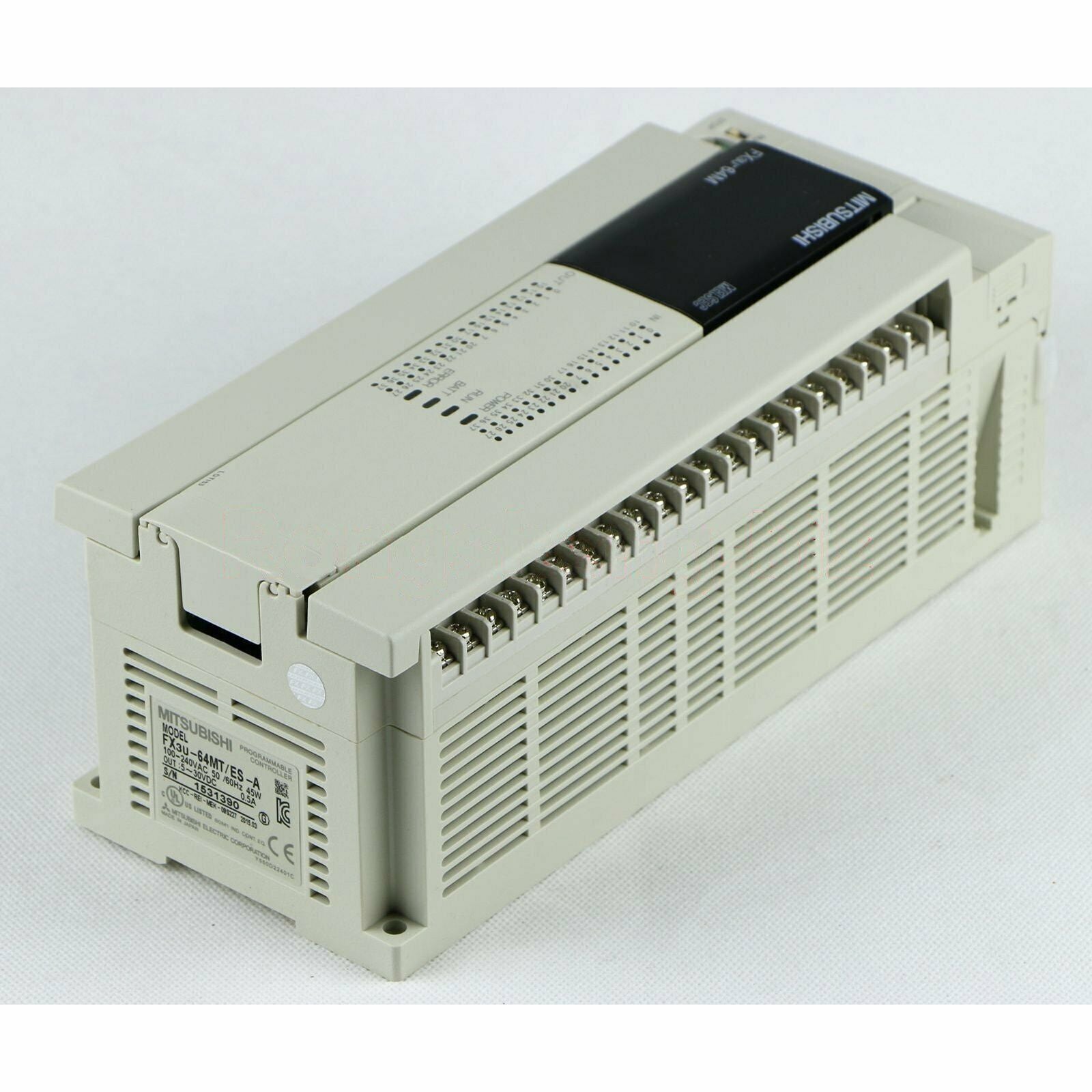 MITSUBISHI FX3U-64MT/ES-A programmable logic controller in box - MITSUBISHI