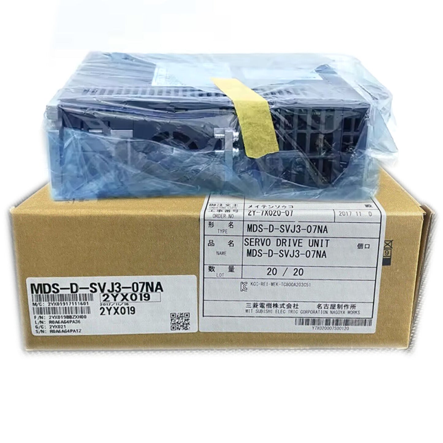 Mitsubishi MDS-D-SVJ3-07NA Server Servo Drive Module - MITSUBISHI