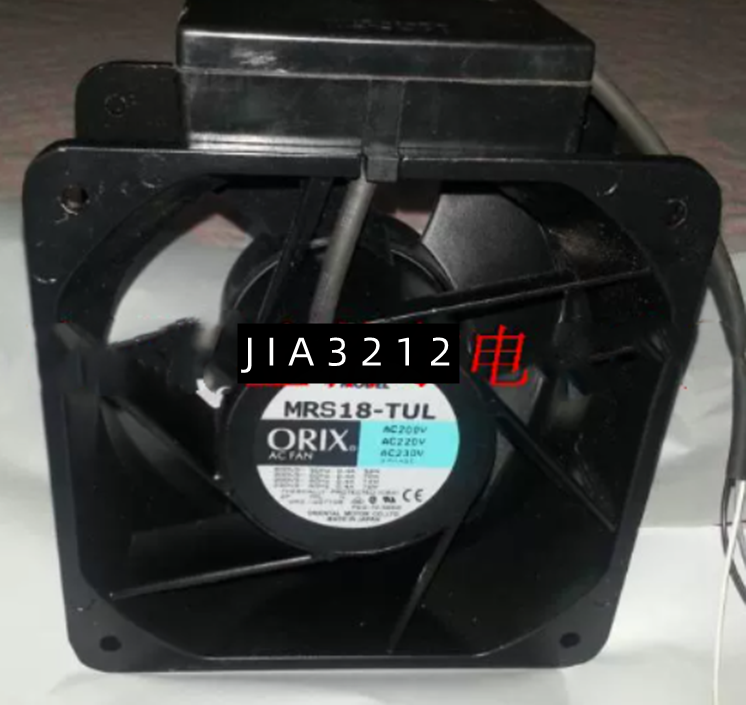 used For ORIX MRS18-TUL AC200V/220V/230V three-phase cooling fan 180*180*90mm - ORIX