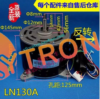Gree air conditioning accessories 15014431 fan motor LN300A (YDK130-8A)