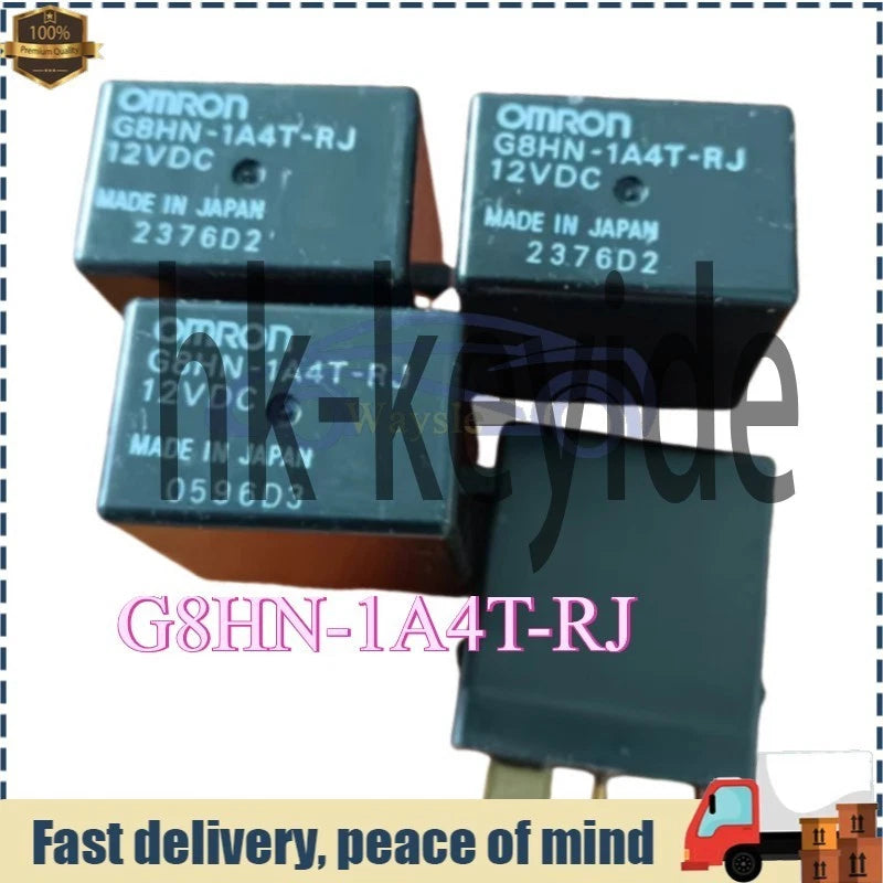 G8HN-1A4T-RJ 3PCS Omron 12VDC Relay G8HN1A4TRJ In box Free shipping