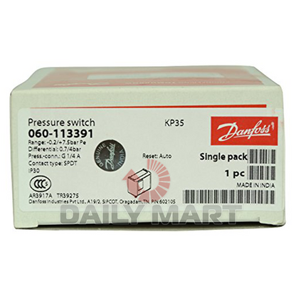 new In Box DANFOSS 060-113391 KP35 Pressure Control - DANFOSS