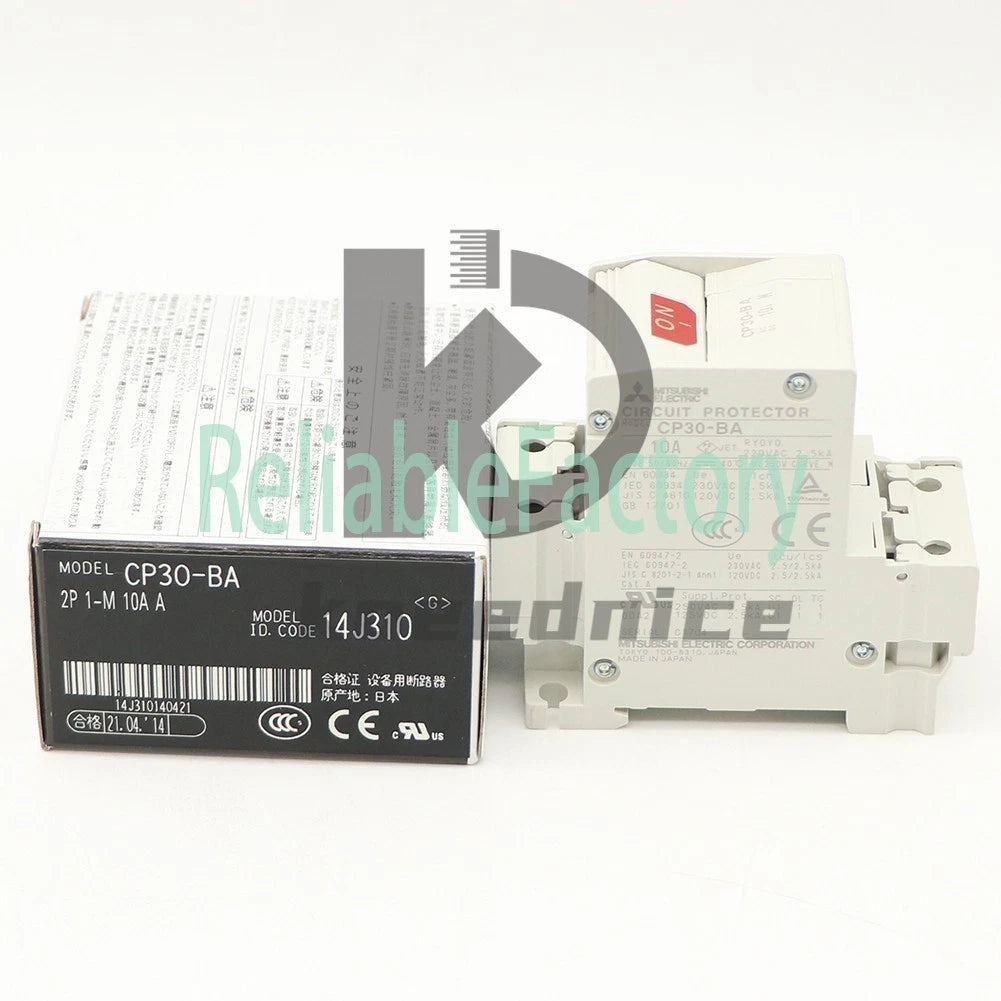 1PCS FOR Mitsubishi Circuit Breaker CP30-BA 2P 1-M 10A FREE SHIPPING