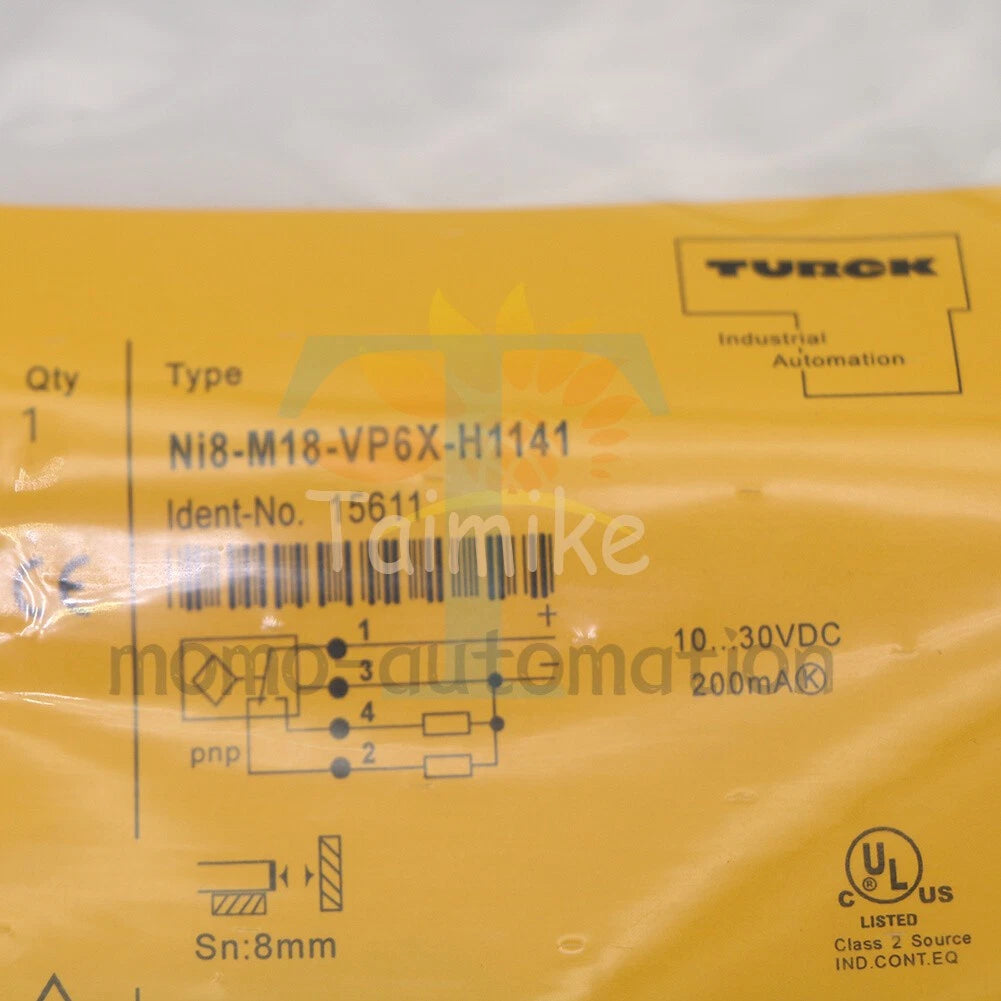 Turck NI8-M18-VP6X-H1141 Proximity Switch Sensor 1PCS