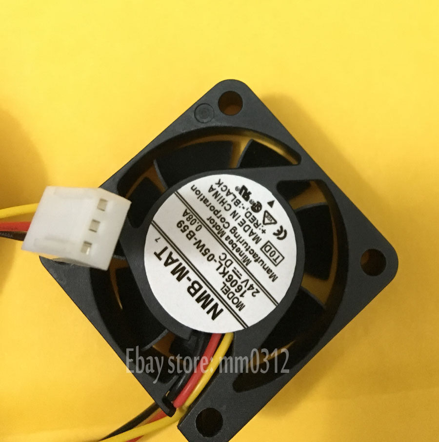 new 1PCS NMB-MAT fan 1606KL-05W-B59 40*40*15mm 4015 24V 0.08A 4cm 3pin