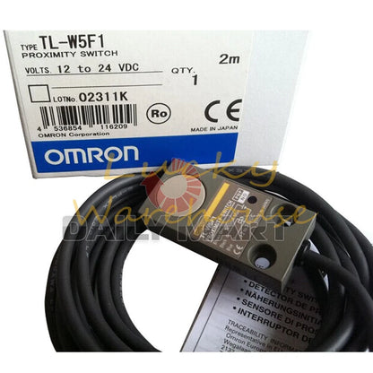 Omron TL-W5F1 Inductive Mini Flat Proximity Sensor Switch 2M, NO PNP 5MM