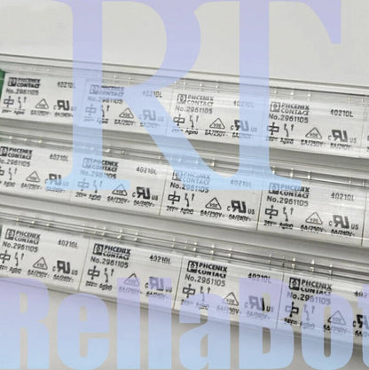 10Pcs Phoenix Contact NO.2961105 Power Relay 6A 250VAC 24VDC 5 Pins