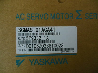 new 1PC YASKAWA SGMAS-01ACA41 AC SERVO MOTOR SGMAS01ACA41 PING - YASKAWA
