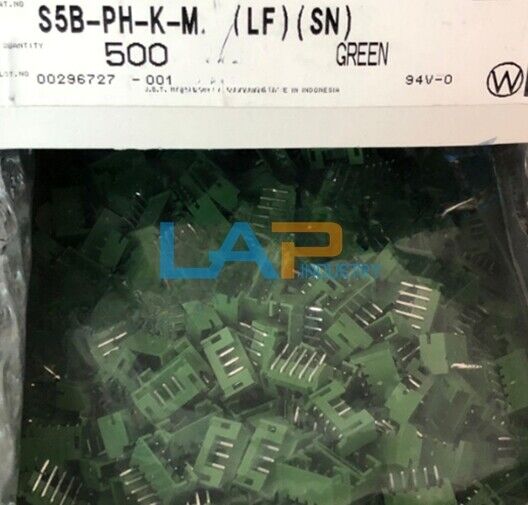 500pcs JST Connector S5B-PH-K-M 5-PIN 2.0mm Needle Base - JST