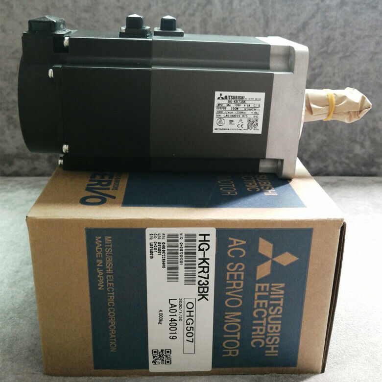 new Mitsubishi AC servo motor HG-KR73BK 750W - MITSUBISHI