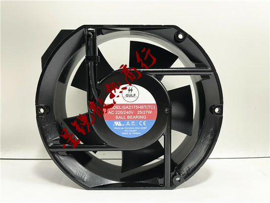 GULF GA2175HBT TC 220V-240V 27W 17251 aluminum frame cooling fan