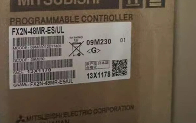 1PC  Mitsubishi FX2N-48MR-ES/UL FX2N48MRES/UL