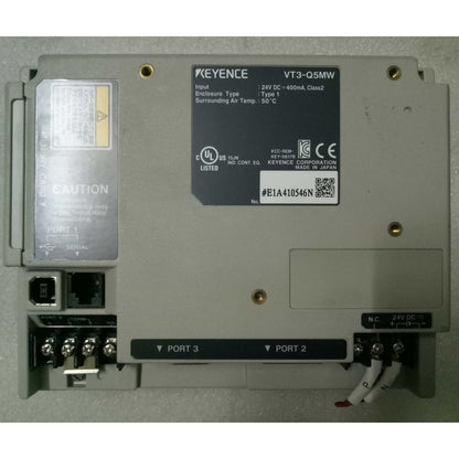 used KEYENCE VT3-Q5MW Touch Panel - KEYENCE