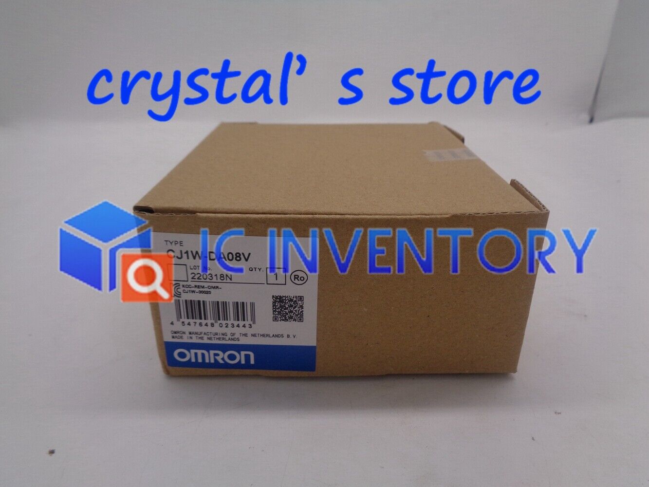 new 1PCS Omron Unit PLC CJ1W-DA08V( CJ1WDA08V ) in box - OMRON