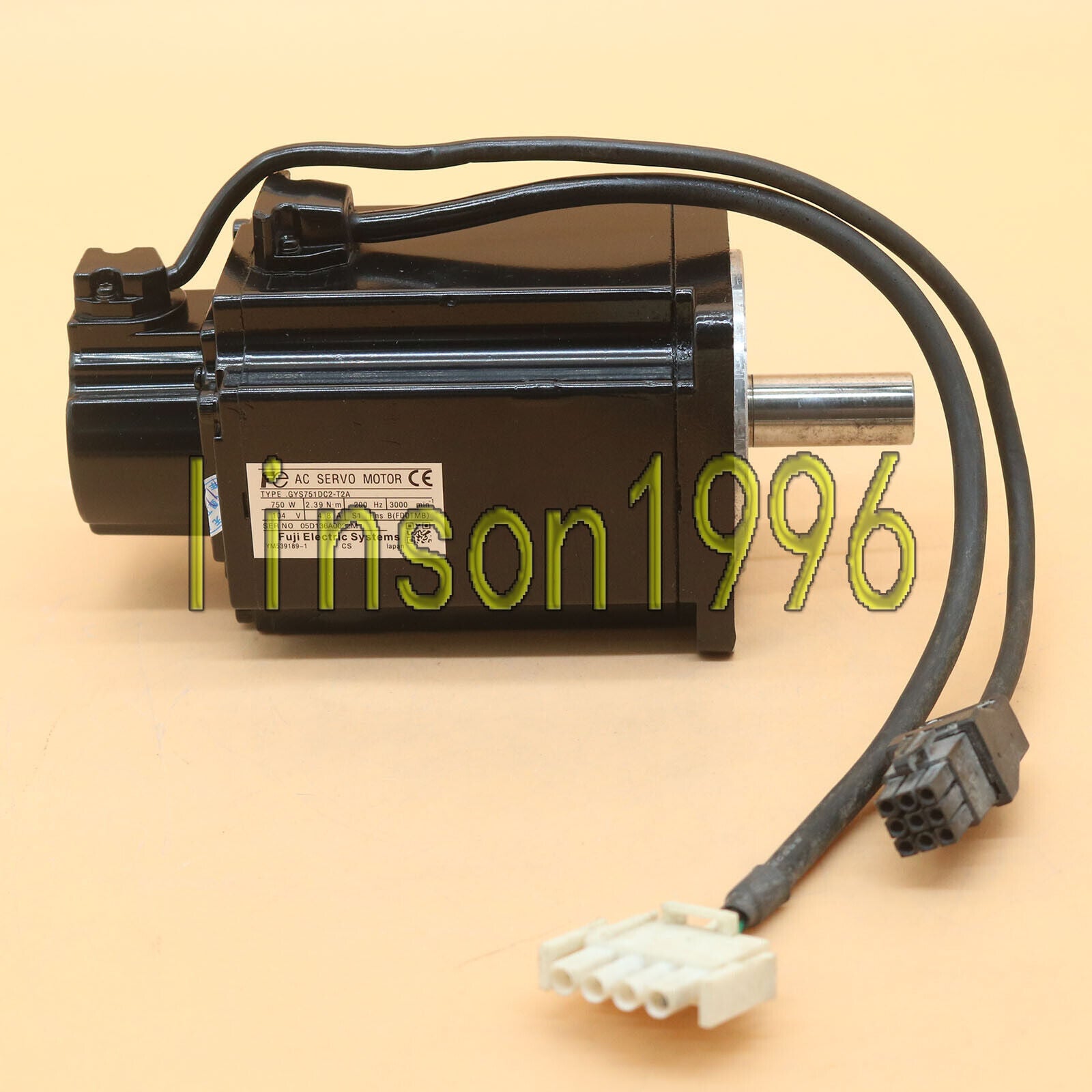 Used GYS751DC2-T2A Servo Motor - FUJI