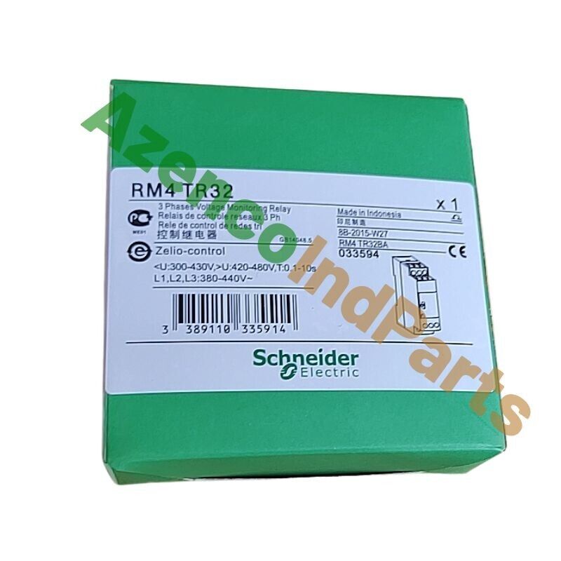 1PC Schneider RM4TR32 3 Phase Monitoring Control Relay Fast - SCHNEIDER