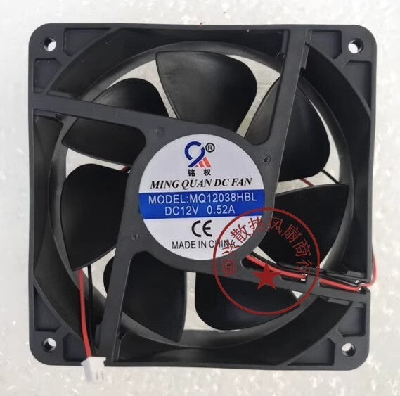 1PCS MQ12038HBL 12038 DC12V 0.52A 12CM Axial Cooling Fan
