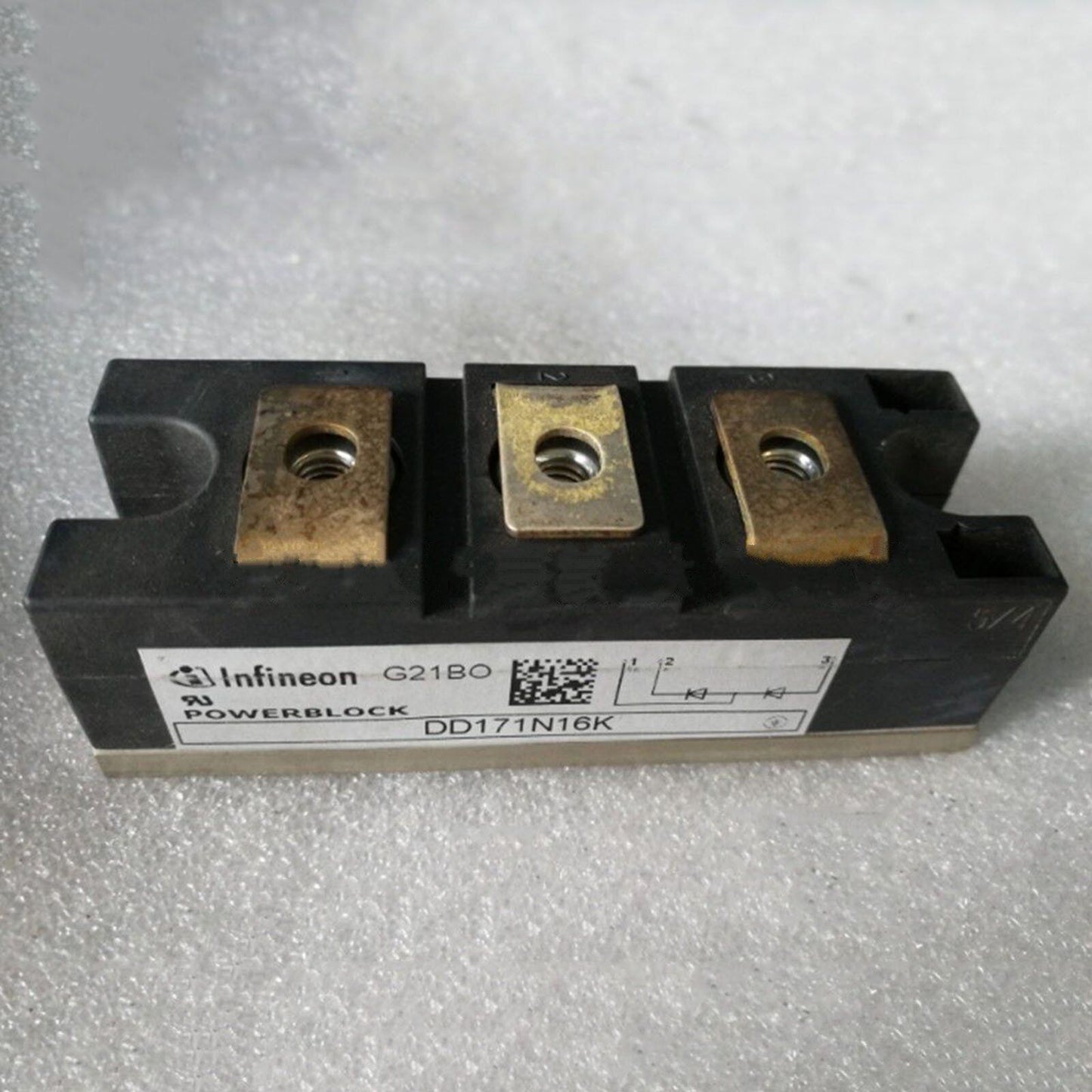 INFINEON EUPEC DD171N16K Module - INFINEON/EUPEC