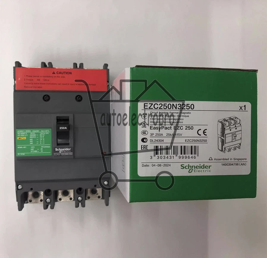 1PC EZC250N3250 3P 250A Schneider air switch molded case circuit breaker