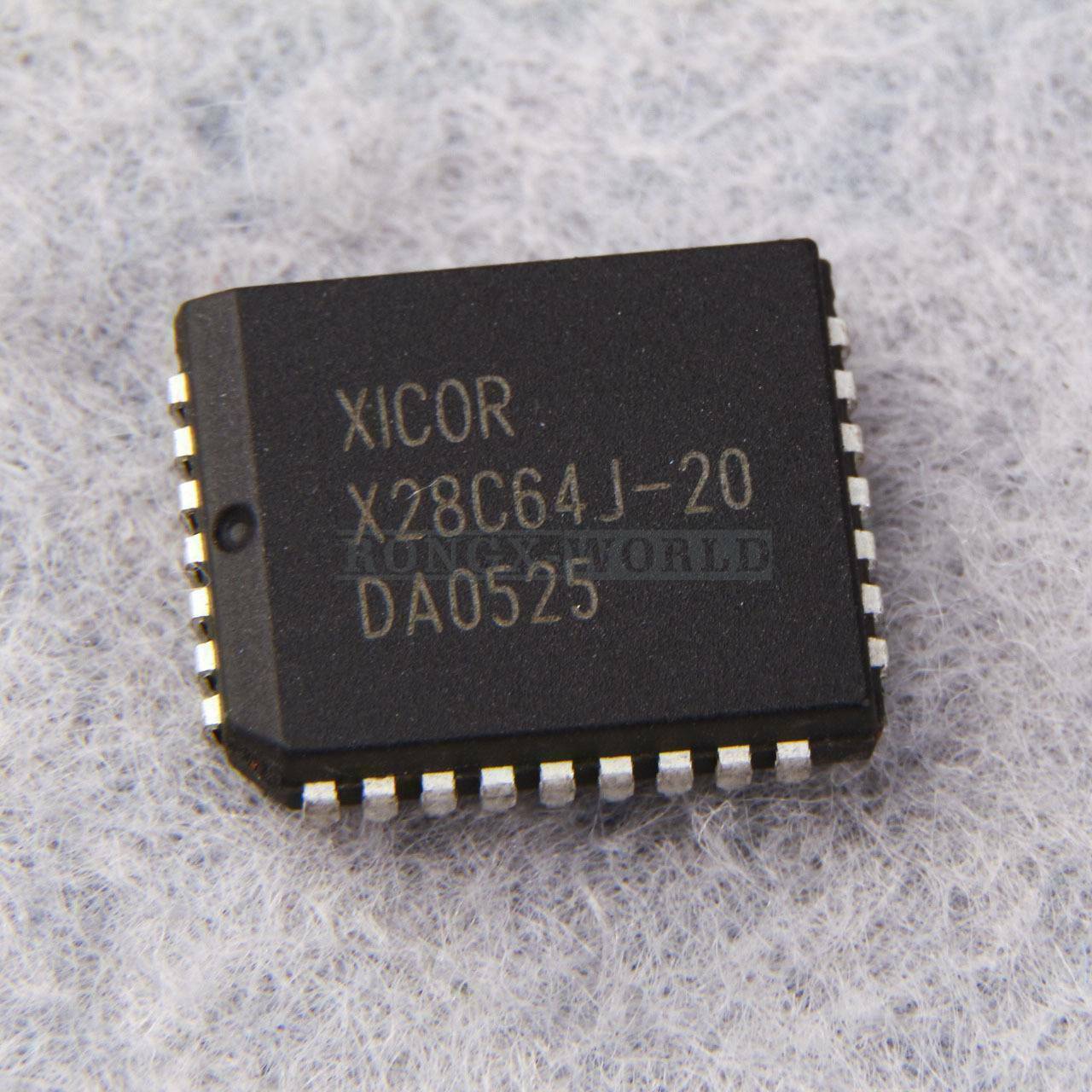10PCS X28C64J-20 XICOR PLCC-32,5 Volt - XICOR