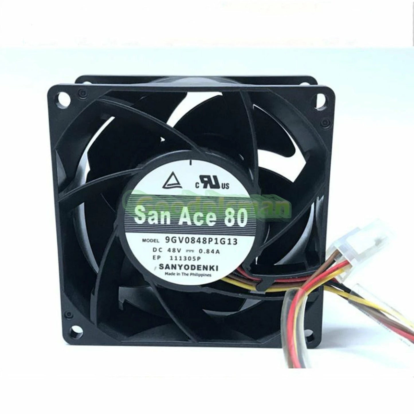 1PC Sanyo 9GV0848P1G13 Cooling Fan 48V 0.84A 4-wire pwm