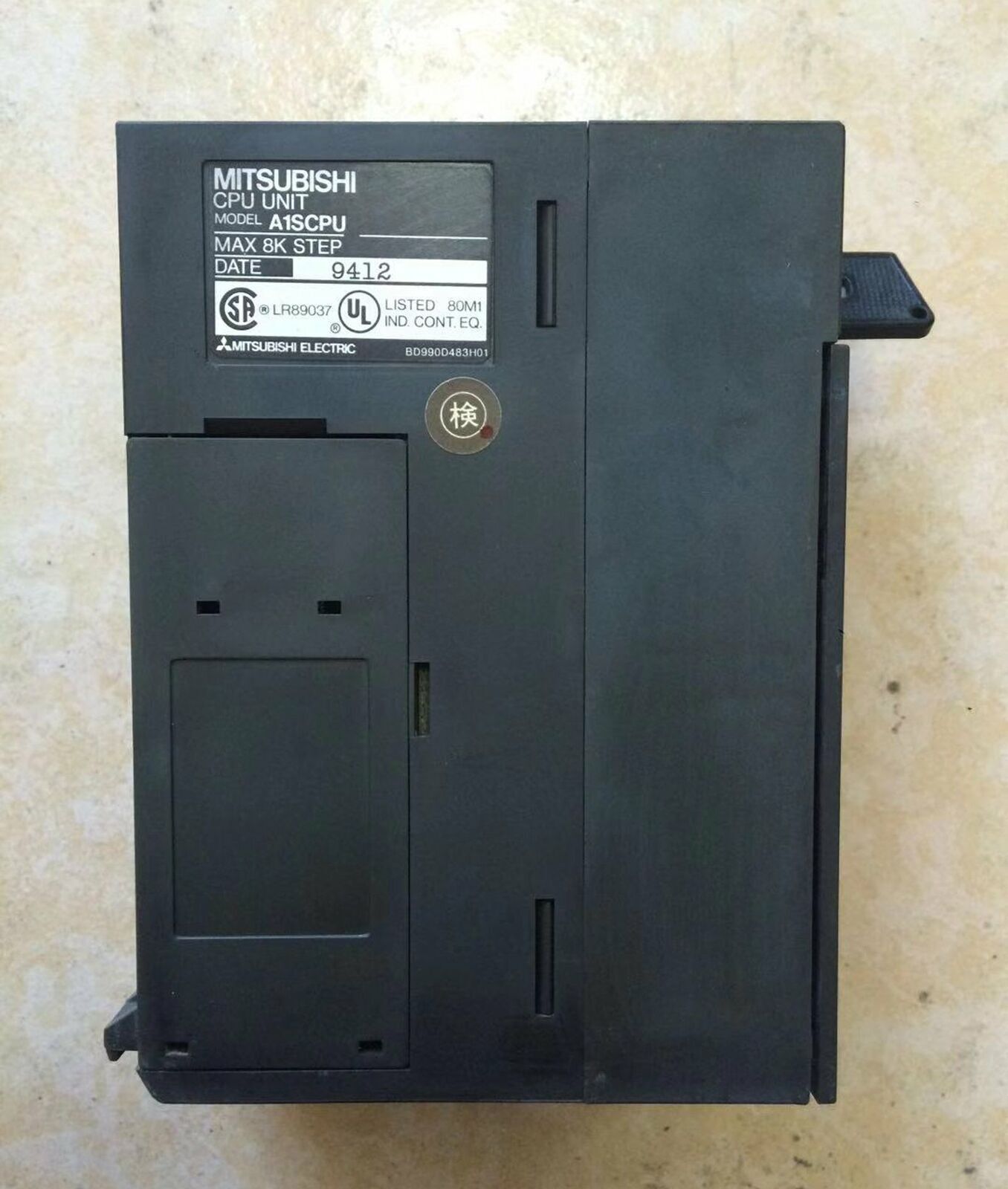 Mitsubishi A1SCPU Processor Unit Tested Good Condition - MITSUBISHI
