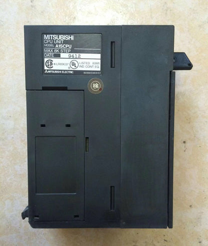 Mitsubishi A1SCPU Processor Unit Tested Good Condition - MITSUBISHI
