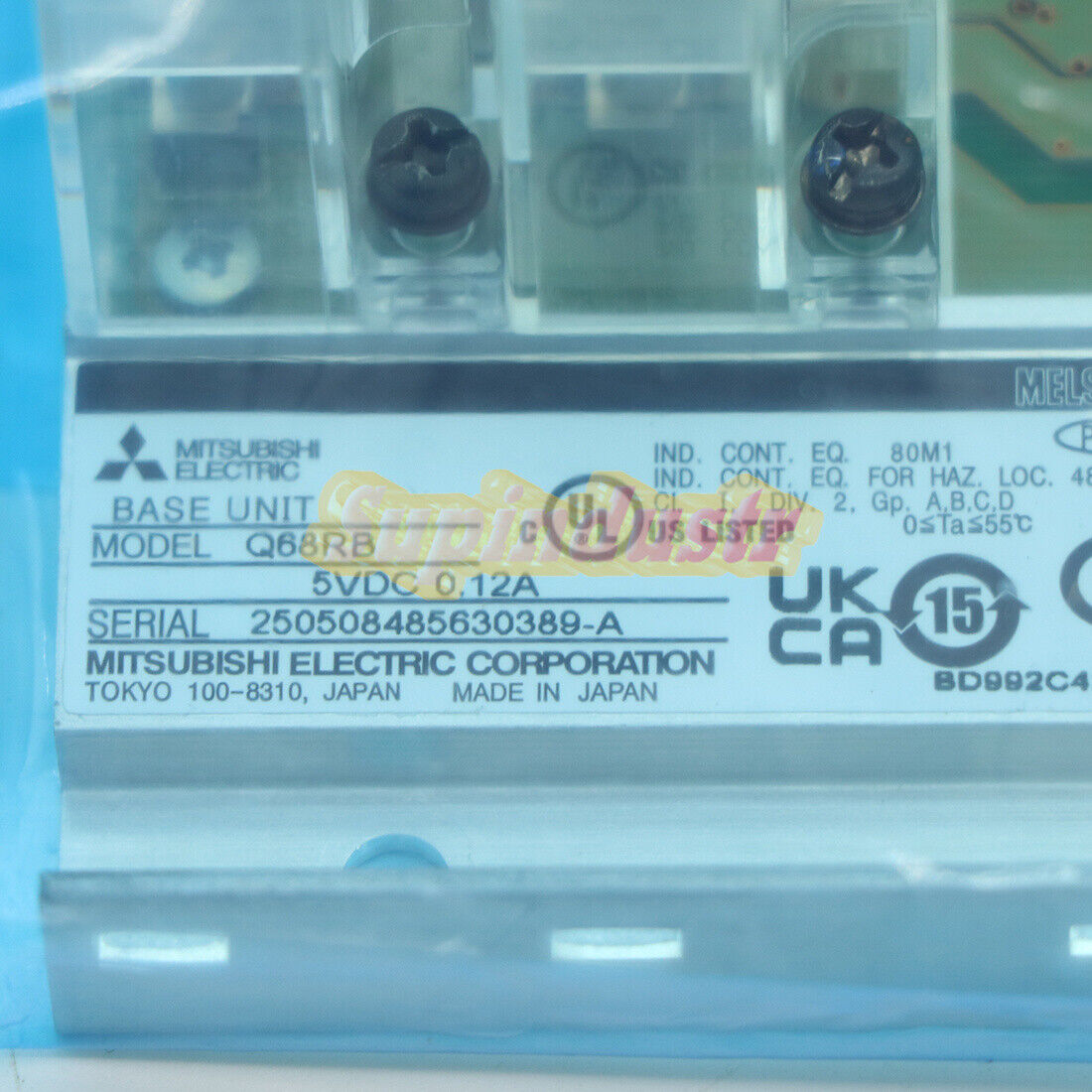 Mitsubishi Q68RB Q Series Power Supply Module - MITSUBISHI