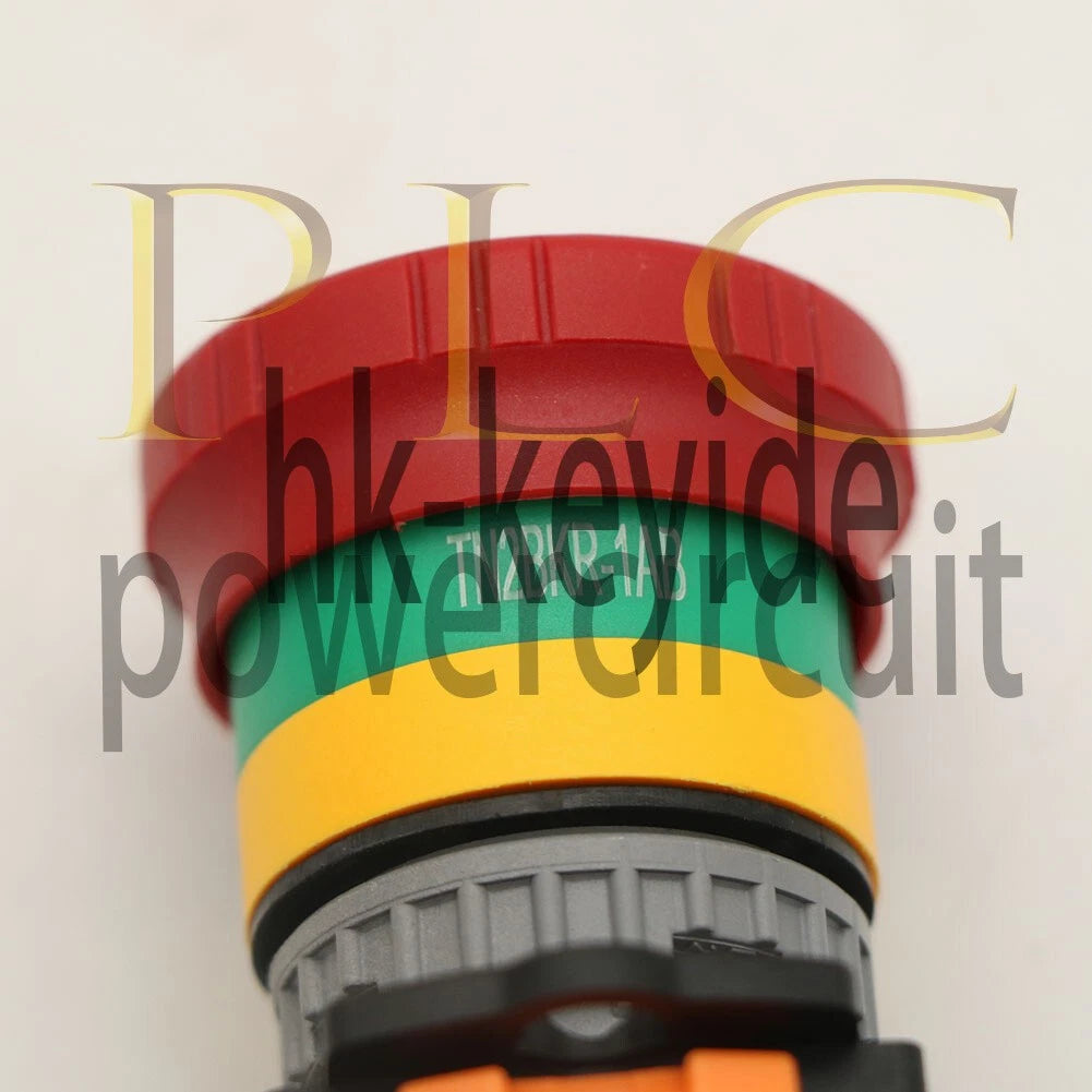 1Pcs TEND Emergency stop button switch TN2BKR-2B 22mm