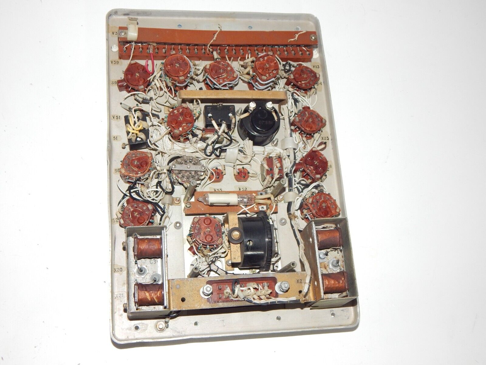 used Collectible Control Panel Module Russian Technology Aircraft Equipment ETI-69 - ETI