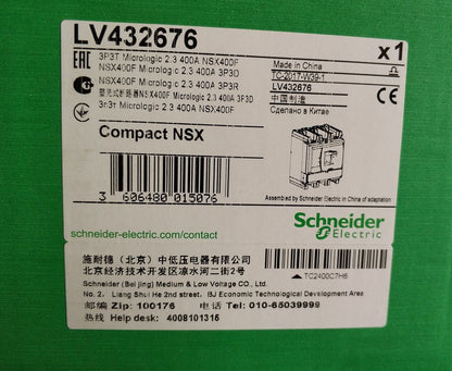 Schneider Electric Compact NSX Molded Case Circuit Breaker - SCHNEIDER ELECTRIC