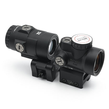3X MRO HD Magnifier w/ Quick Release Flip to Side Mount - MAG-C Combo