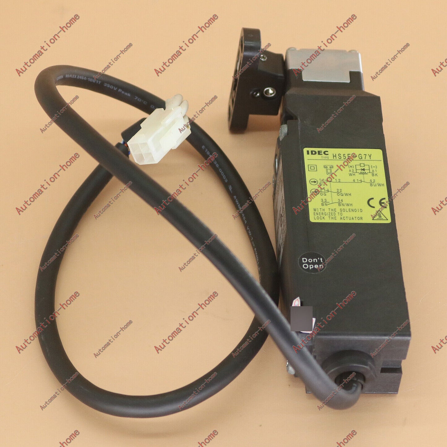Used IDEC Safety Door Lock Switch HS5E-G7Y Fast Ship - IDEC