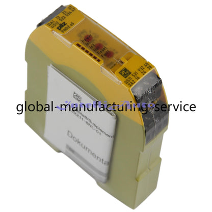 PILZ 750105 PNOZ s5 24VDC 2n/o 2n/o t Time Delay Safety Relay Module