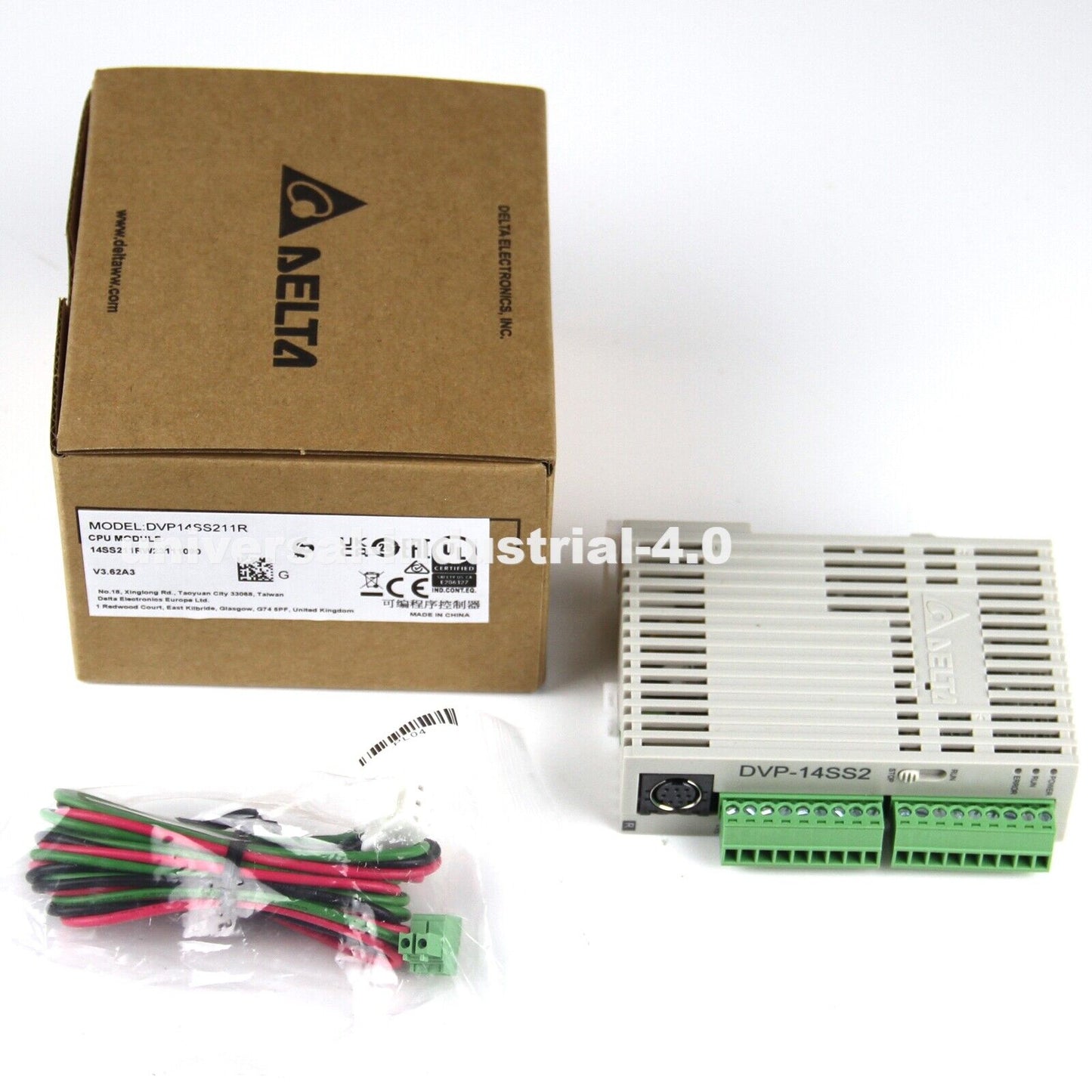 Delta DVP-14SS211R: 8K Step-Programming PLC Controller - DELTA