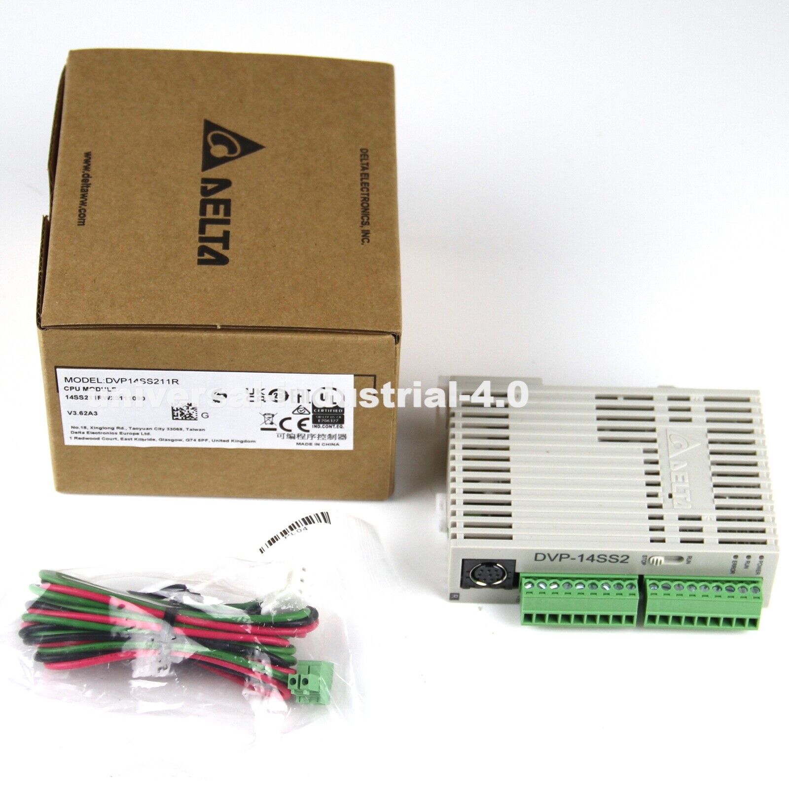 Delta DVP-14SS211R: 8K Step-Programming PLC Controller - DELTA