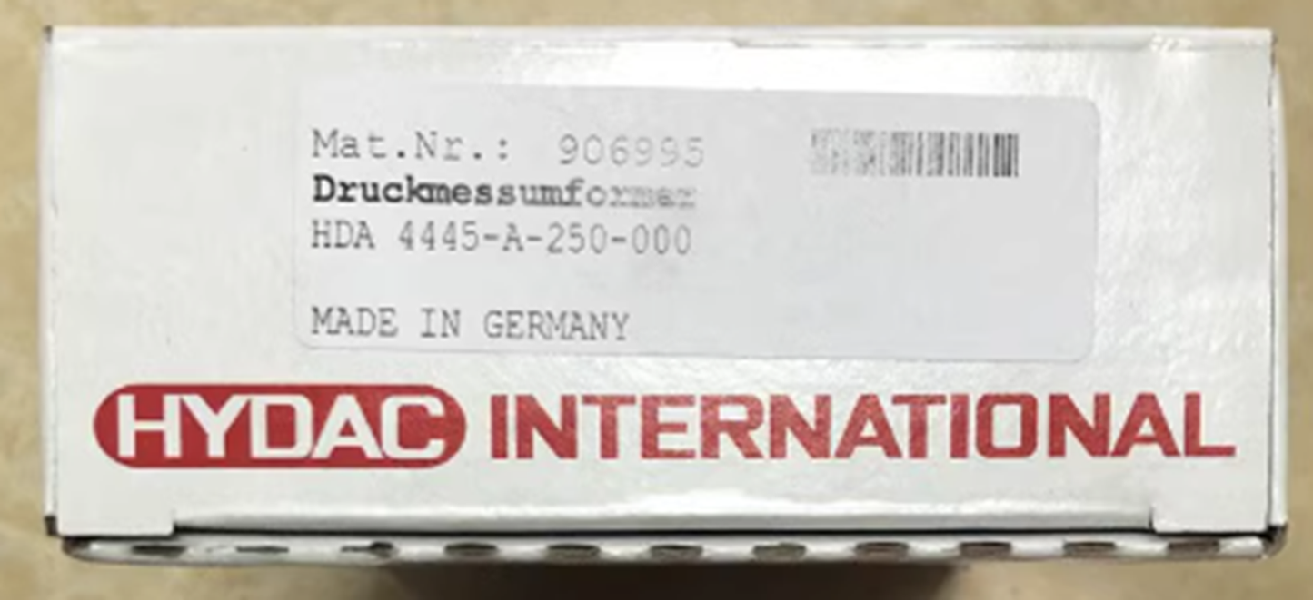HYDAC HDA 4445-A-250-000 Pressure Switch - HYDAC