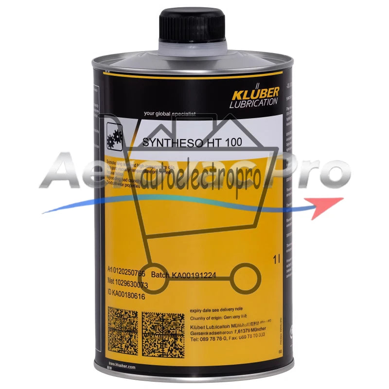 1Pcs KLUBER Lubrication ISOFLEX TOPAS HT 100 1L (13 oz) SAFE RELIABLE
