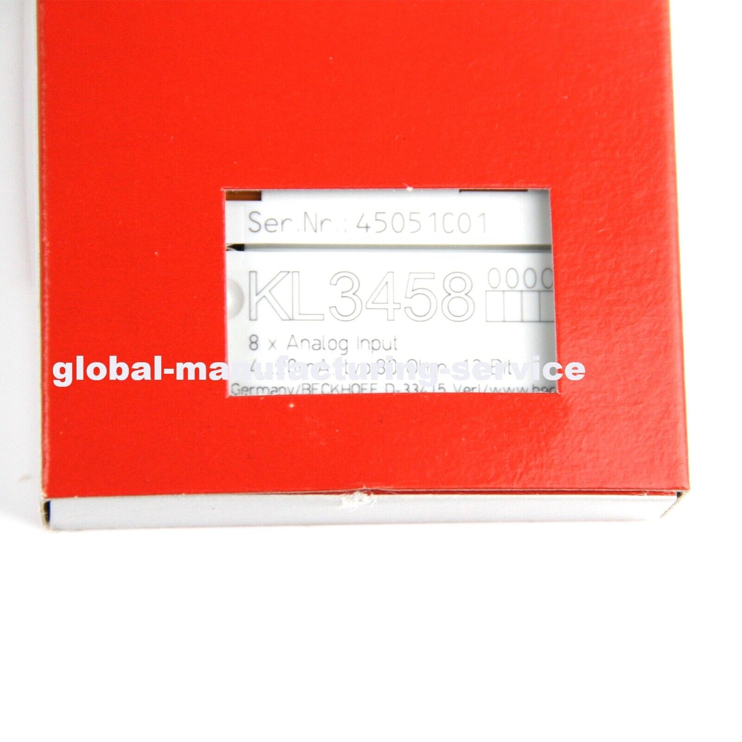 Beckhoff KL3458 PLC Module - BECKHOFF