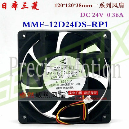 inverter fan CA1619H01 120MM MMF-12D24DS-RP1 24V 0.36A 12038 A740~
