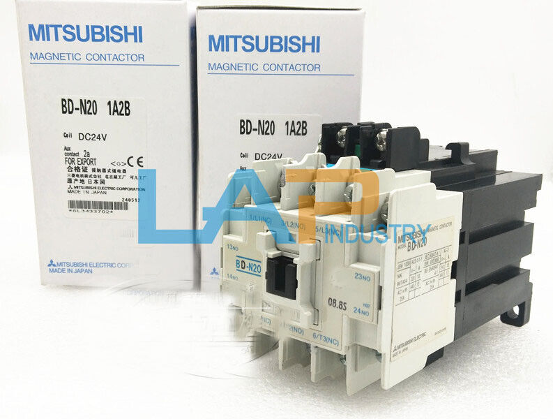 MITSUBISHI DC Contactor BD-N20 24VDC 1A2B - MITSUBISHI
