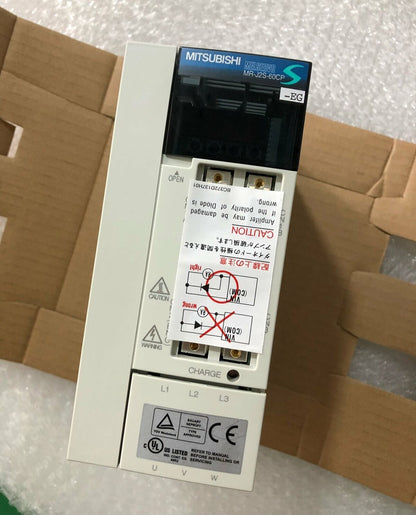 used ONE Mitsubishi Servo Driver MRJ2S60CPEG - MITSUBISHI