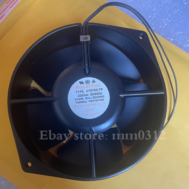 1pcs  ROYAL FAN UT675D-TP 200V 43/40W 172*150*55 High temperature resistant fan