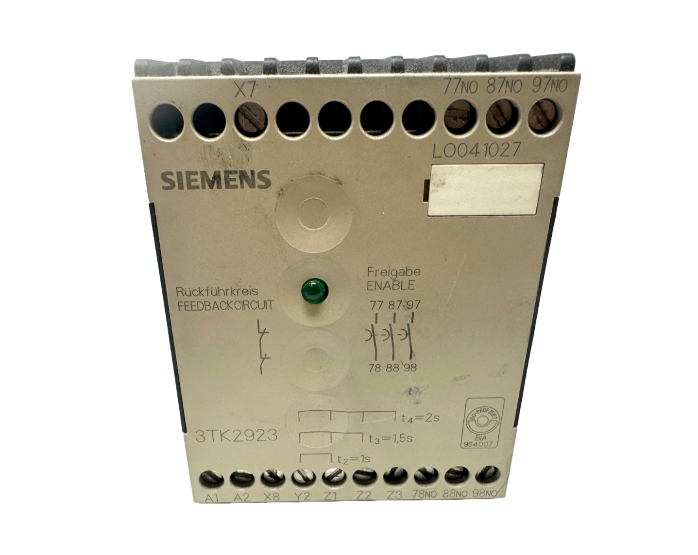 used Siemens 3TK2923-0BB4 Delay Module