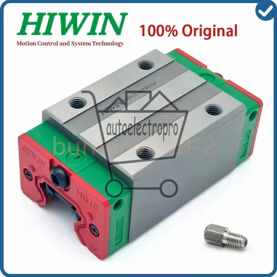 HIWIN Linear Guide Rail HGR15 HGH15CA HGW15CC Linear Block Slider CNC Router