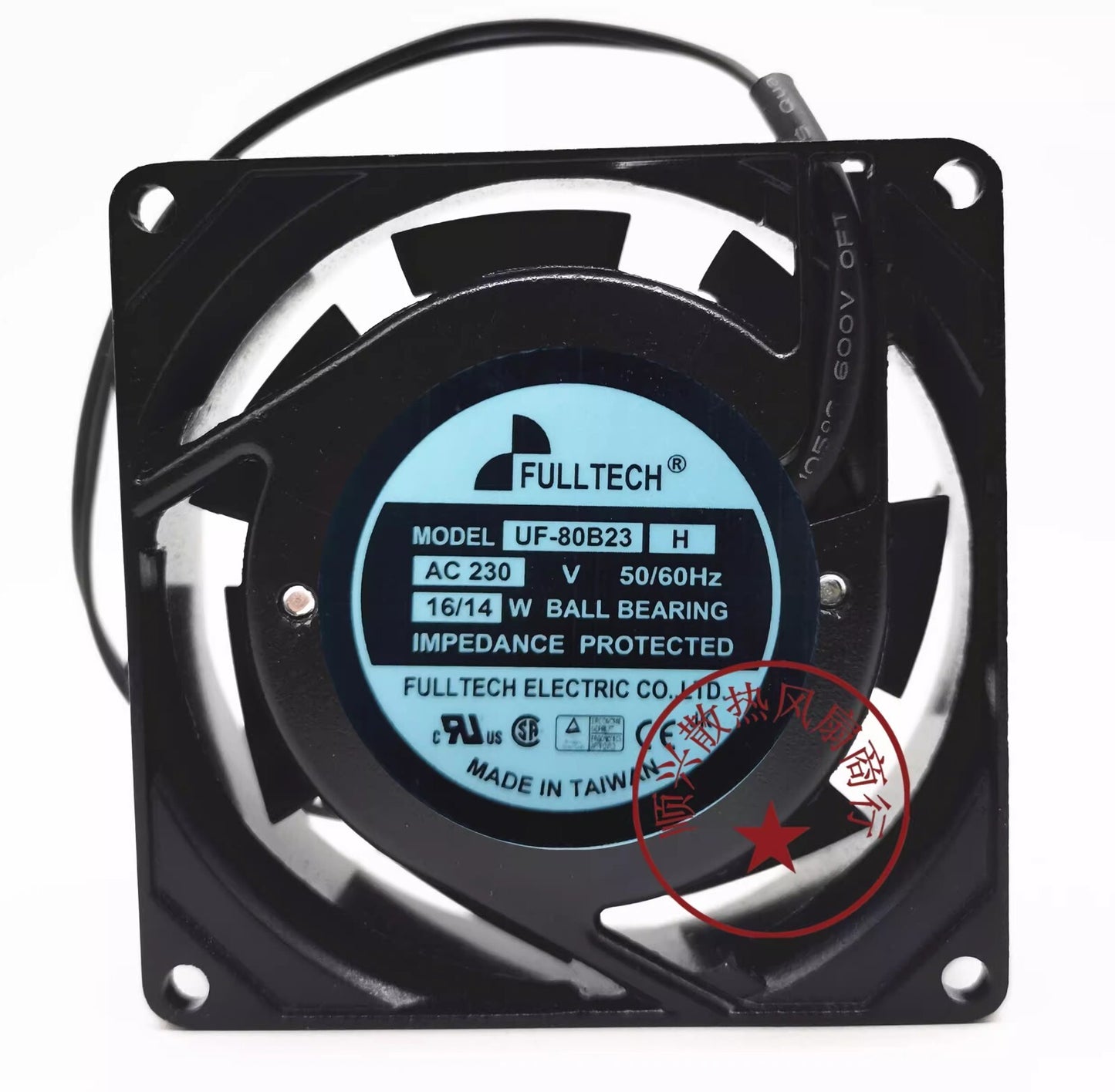FULLTECH UF-80B23 H 8025 AC230V 16/14W 8CM Cooling Fan